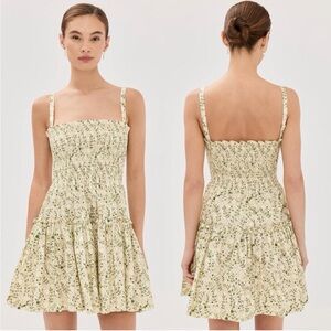 Hill House Floral Seraphina Mini Nap Dress, Size L